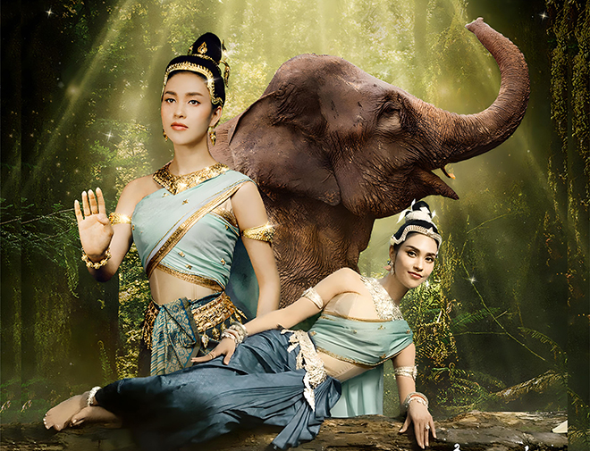 កញ្ញា សុខគា គឹមលាង ឬ Kon Ant អ្នករបាំប្រពៃណី នឹងធ្វើឱ្យទស្សនិកជនជក់ចិត្តជាមួយនឹងរឿង «ទេពធីតាក្នុងព្រៃជប់ដំរី»។ រូបថត សហការី